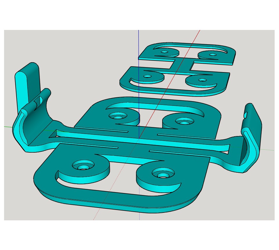 3DWAB - 3D Printed Wall Atlas Bracket