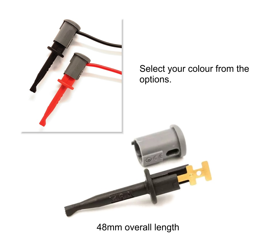 6012-PRO Hook Probe (Red, Green, Blue or Black)