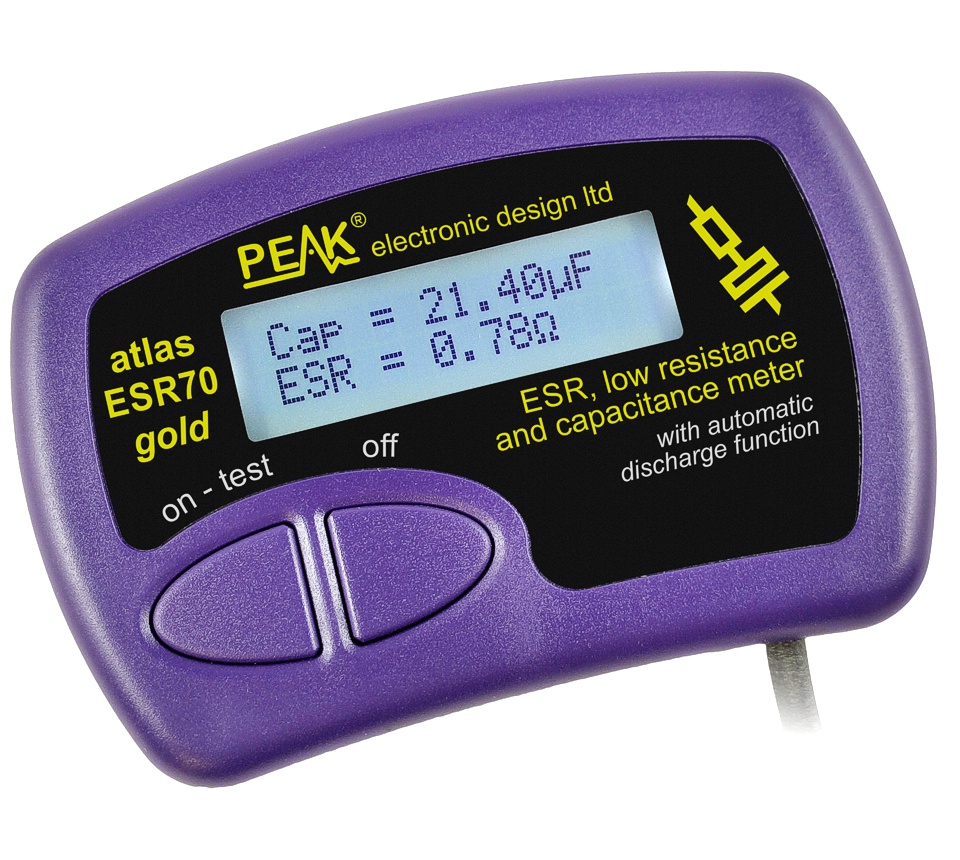 ESR70 - Atlas ESR Gold - Equivalent Series Resistance Meter