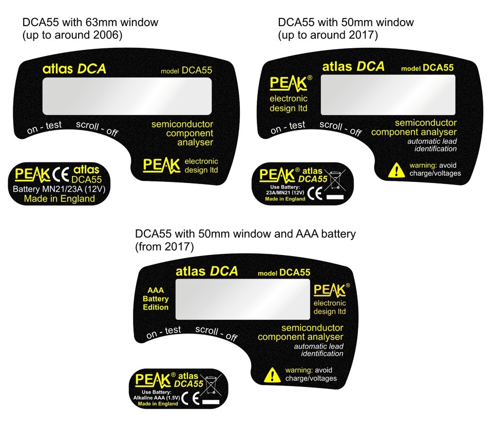OV55 - Overlay for DCA55