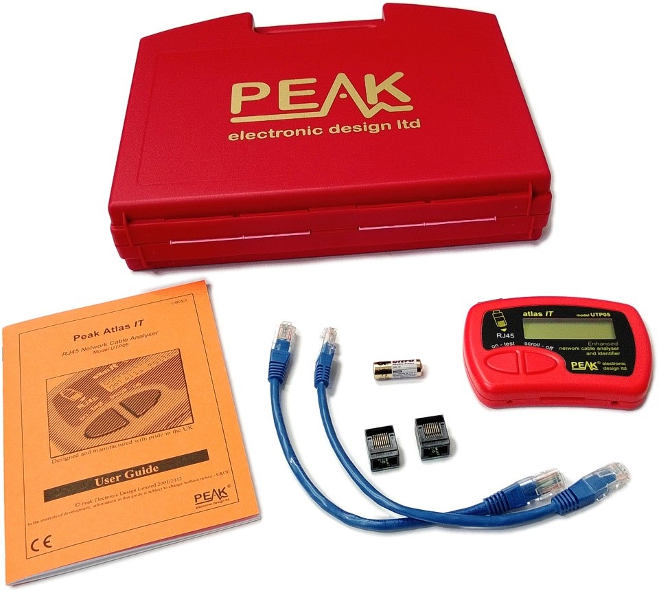 UTP05 - Atlas IT Cat 5 Network Cable Analyser Image 1