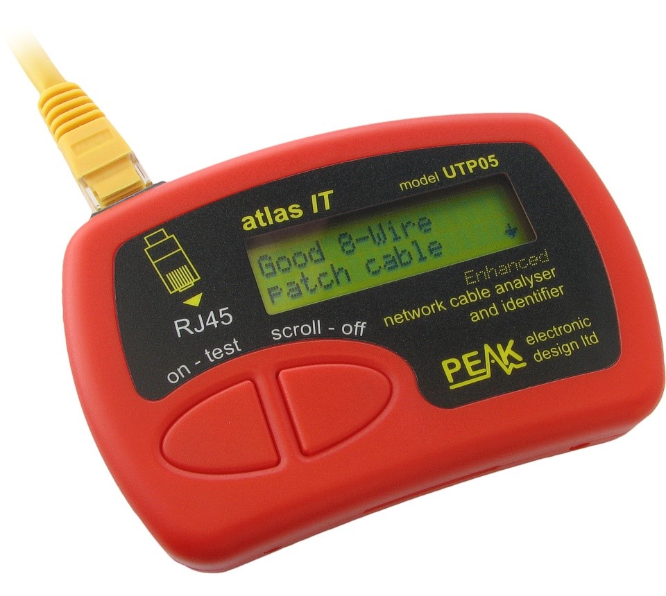 UTP05 - Atlas IT Cat 5 Network Cable Analyser Image 3