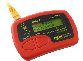 Atlas IT - Model UTP05 - Network Cable Analyser